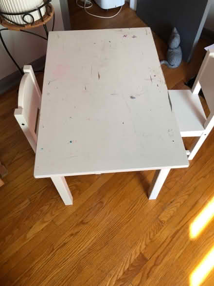 Photo of free Kids Table and Chairs (Leslieville) #1
