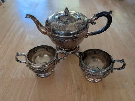 Photo of free Silver teapot (Merivale Garden) #1