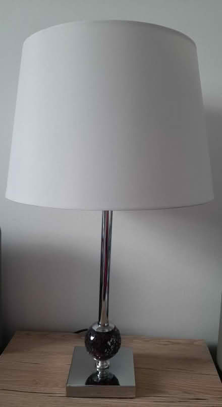 Photo of free Wilko Table lamp cream shade (IP3) #4