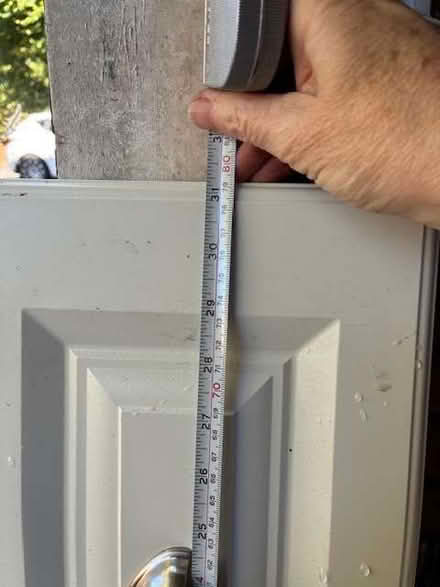 Photo of free White drawer front with metal handles. (Headington Quarry OX3) #3