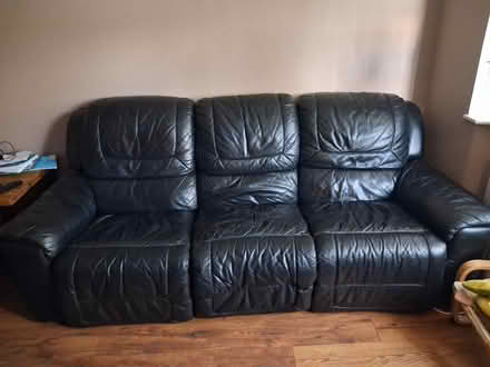 Photo of free Black sofa (S60 2rh) #1