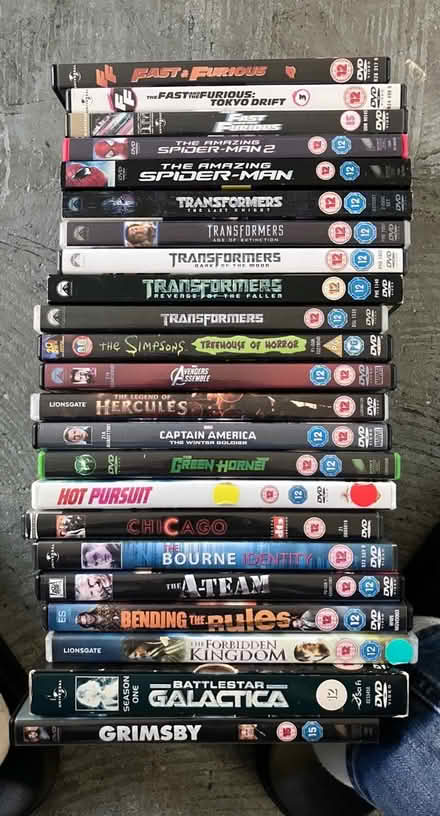 Photo of free DVDs (CT1) #1