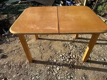 Photo of free 6 chairs, foldable to 4 chairs tabl (Ng8 2qn) #3