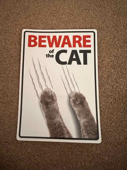 Photo of free Door / window sign (RG30, Reading West) #1