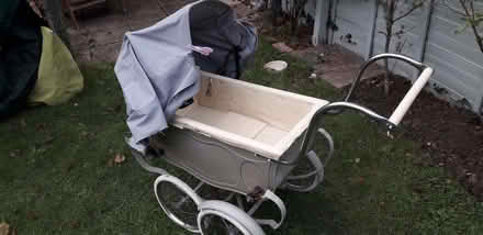 Photo of free Large Vintage Dolls Pram for doll display. (Barton OX3) #4