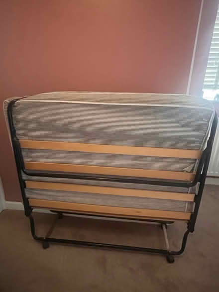 Photo of free Folding small double bed (Trowbridge BA14) #3