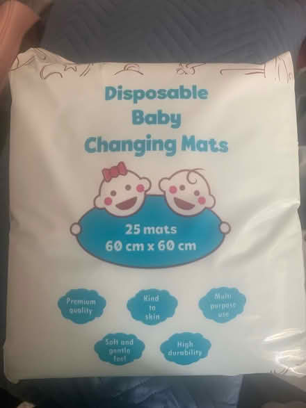 Photo of free Disposable Baby Changing Mats (Hastings Close SE15 6TY) #1
