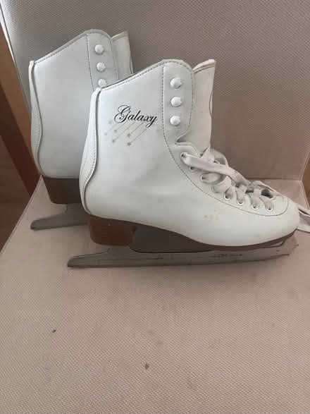 Photo of free Ladies White Ice skates size 5 (Court Hey L16) #1