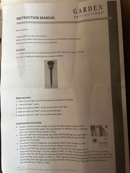 Photo of free Garden Misc. (incl set of 10 solar) (Wolverhampton WV10) #4