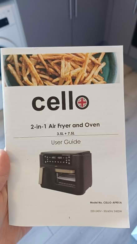 Photo of free 2-in-1 air fryer and mini oven (Castlebeck S2) #4