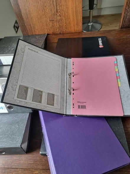 Photo of free Lever arch files & A4 binders (Near Lowther Gardens FY8) #4