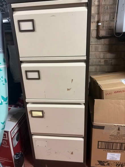 Photo of free Tall filing cabinet (NN3 Meadowfields) #1