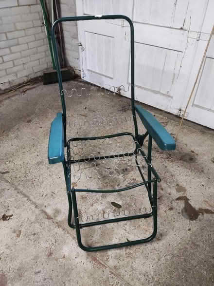 Photo of free Reclining garden chair, no cushion. (The Folly BN7) #1