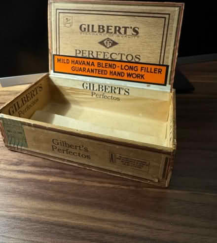 Photo of free Cigar Box - Gilberts (Westminster) #2