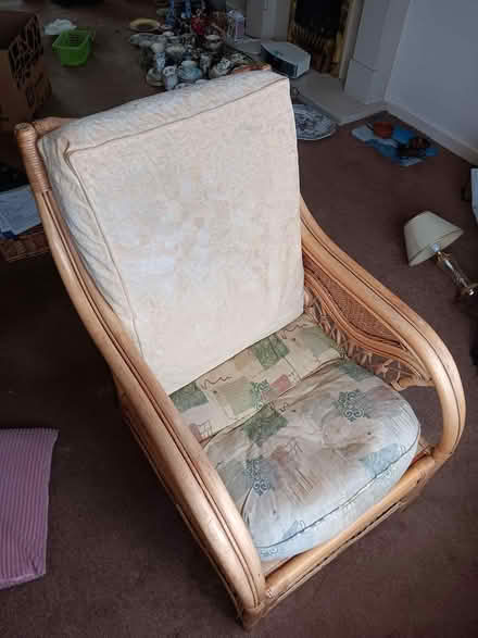 Photo of free Comfortable Bamboo Chair (Whitefield BL9 (Unsworth)) #3