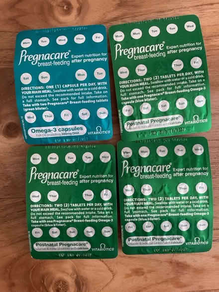 Photo of free Pregnacare breastfeeding pills (N19 5TS) #2
