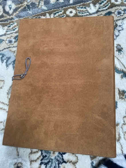 Photo of free Leather / velvet expanding file (N14 Oakwood Park) #1
