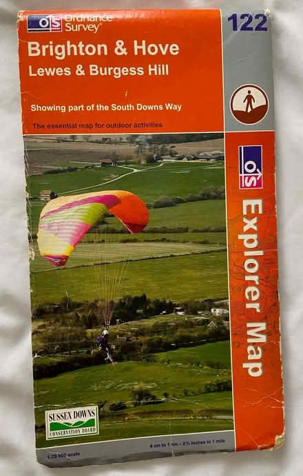 Photo of free Ordnance Survey map (West Hill BN1) #1