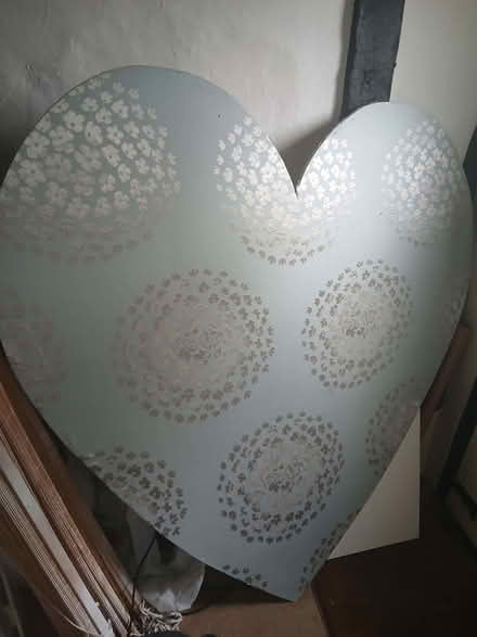 Photo of free Thick ply wood heart..large. (Wargrave RG10) #2
