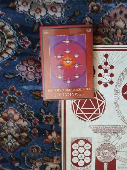 Photo of free Kaballah laminated poster and two Kaballah related DVD's (Blakenall WS3) #2