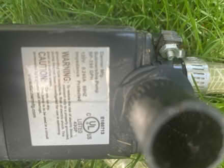 Photo of free Small pond pump (Nr Fresh Pond & Mt Auburn Cem.) #2