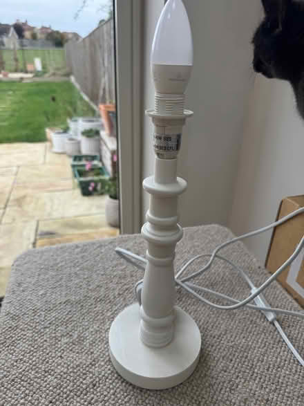 Photo of free Lamp (no shade) (Bath) #1