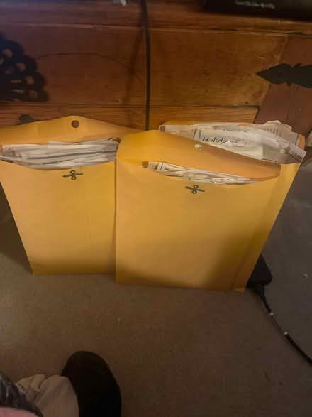 Photo of free 3 Manila Envelopes Full of Recipes (Lakewood) #1