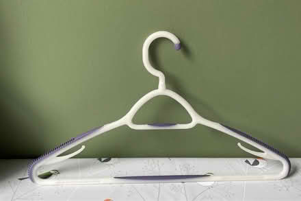 Photo of free 40 sturdy plastic coat hangers (Edinburgh EH4) #2