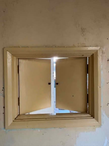 Photo of free Solid Wooden hatch doors with a frame (Chelsfield BR6) #1