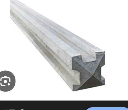 Photo of Concrete fence post (Cemetery Hill MK41) #1