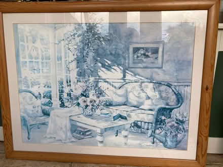 Photo of free Wooden picture frame and glass (Funtington PO18) #1