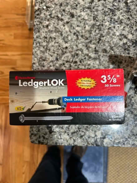 Photo of free 3 5/8 deck screws (Lake Forest Park) #1