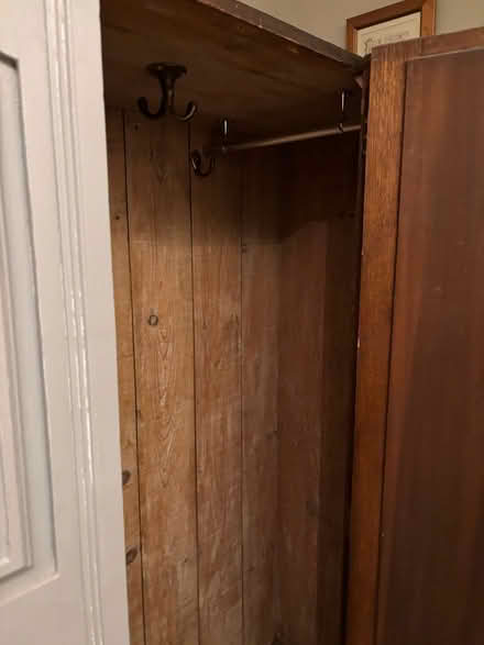 Photo of free Wooden wardrobe (Weston SK11) #2