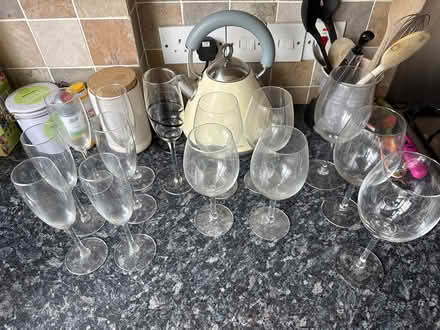 Photo of free Various wine glasses (Surbiton KT5) #1