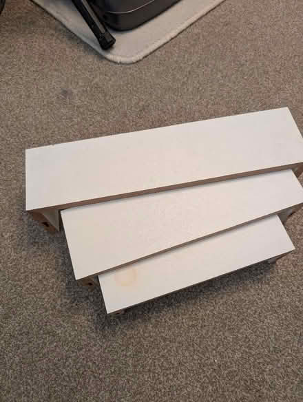 Photo of free Set of 3 floating shelves/risers (The Cedars Estate WD3) #1