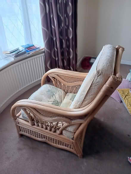 Photo of free Comfortable Bamboo Chair (Whitefield BL9 (Unsworth)) #1