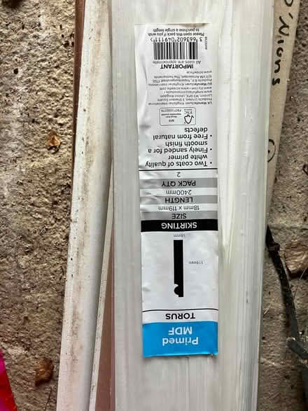 Photo of free New skirting boards (OX2 Wolvercote, Oxford) #2