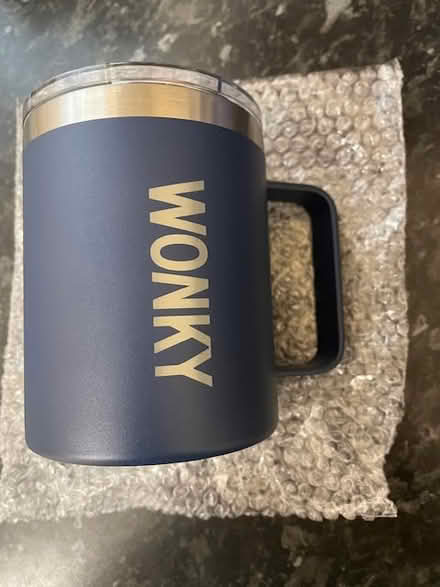 Photo of free Travel Mug - Metal - Blue (Cambridge CB4) #2