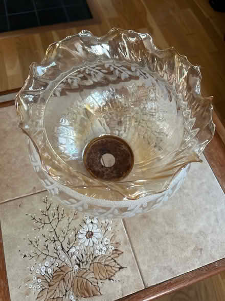 Photo of free 1970s glass shade (Hayling Island PO11) #4