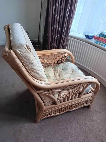 Photo of free Comfortable Bamboo Chair (Whitefield BL9 (Unsworth)) #2
