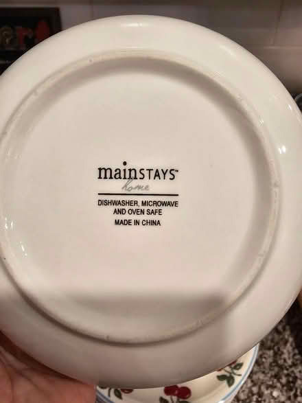 Photo of free Dishes with cherry design (Camden parc) #2