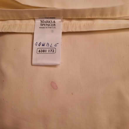 Photo of free Dust sheet. Double polycotton (CB4 3) #1