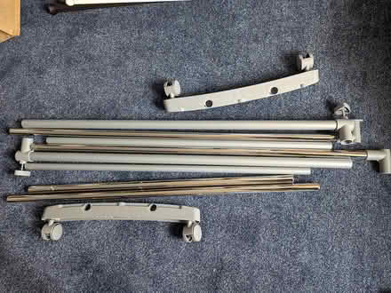 Photo of free Wheeled wardrobe rail (Bare, LA4) #2