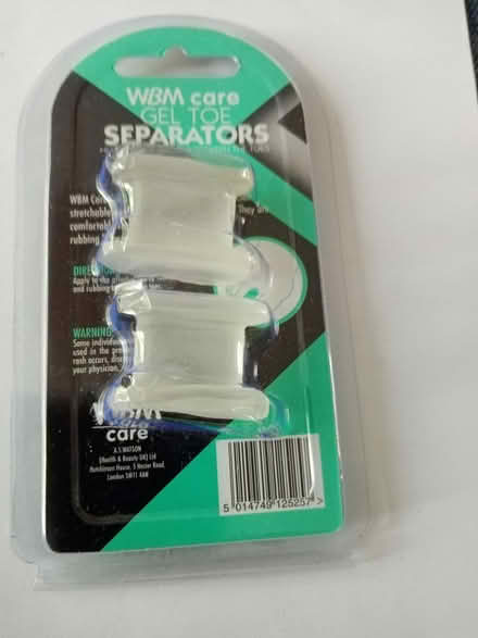 Photo of free Gel toe separators, unopened pack (Creekmoor - BH17) #1