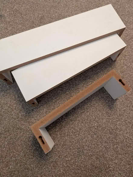 Photo of free Set of 3 floating shelves/risers (The Cedars Estate WD3) #2