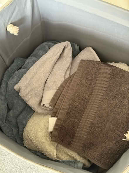 Photo of free Laundry Basket & Towels (TW16) #2