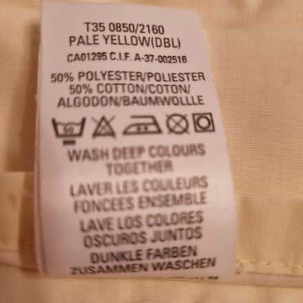 Photo of free Dust sheet. Double polycotton (CB4 3) #2