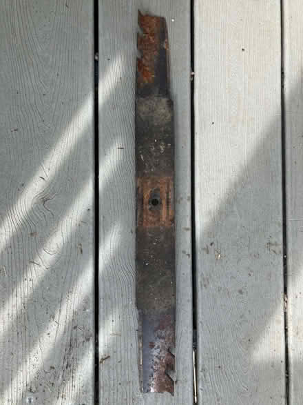 Photo of free 22” Lawn Mower Blade (Near Gary Ave & Schick Rd) #2