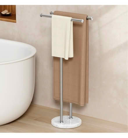 Photo of free Standing Towel holder (White plains) #1