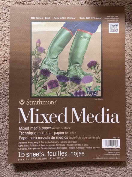 Photo of free Mixed Media Paper Pad 9"x12" (Sunnyvale - nr Ponderosa Park) #1